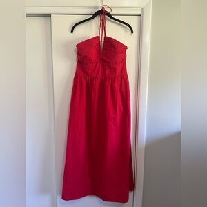 Universal Threads Women's Maxi Halter A-Line Dress